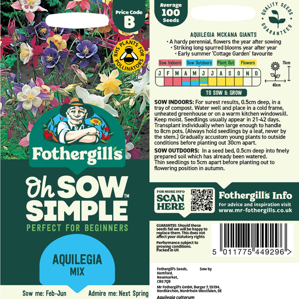 Aquilegia Mix Seed